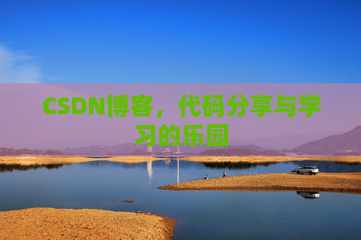 CSDN博客,代码分享与学习的乐园